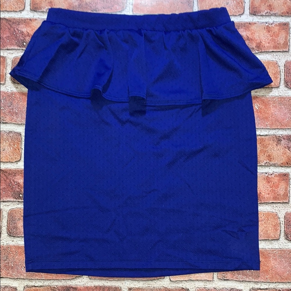 Charlotte Russe Elegant Blue Women's Skirt